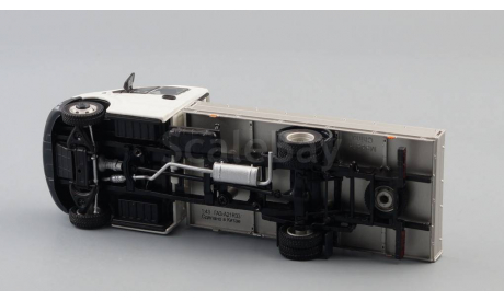 ГАЗель NEXT A21R33 бортовой, белый, масштабная модель, Наш Автопром, scale43
