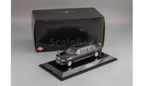 AURUS SENAT Limousine (2018), black, масштабная модель, DiP Models, scale43