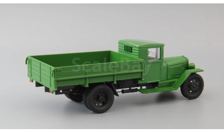 УралЗИС-5М бортовой, зеленый, масштабная модель, Наш Автопром, 1:43, 1/43