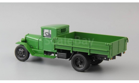УралЗИС-5М бортовой, зеленый, масштабная модель, Наш Автопром, 1:43, 1/43