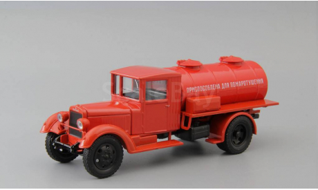 УралЗИС-355 АЦ, красный, масштабная модель, Наш Автопром, scale43