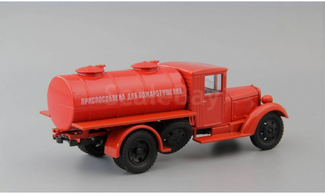 УралЗИС-355 АЦ, красный, масштабная модель, Наш Автопром, scale43