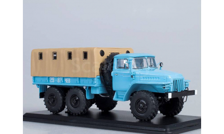 УрАЛ-375Д  (голубой), масштабная модель, 1:43, 1/43, Start Scale Models (SSM)