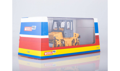Каток самоходный вибрационный ДУ-63, масштабная модель, ModelPro, scale43