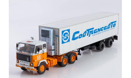 Volvo F89 с полуприцепом KlegeFrance, масштабная модель, Start Scale Models (SSM), scale43