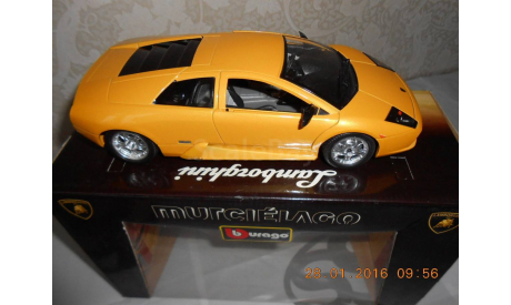 1:18 LAMBORGHINI  MURCIELAGO серия DIAMOND COLLECTION МЕТАЛЛ., масштабная модель, 1/18, Burago