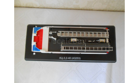 КАМАЗ  АЦ-3,2-40 (43253) Санкт-Петербург, масштабная модель, Start Scale Models (SSM), scale43