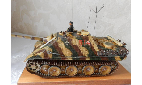 ТЯЖЕЛАЯ  САМАХОДНО-АРТИЛЛЕРИЙСКАЯ УСТАНОВКА   Jagdpanter  (Sd.  Kfz.  173) образца 1944г., сборные модели бронетехники, танков, бтт, scale35, самоделка