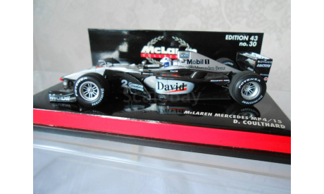 McLaren Mercedes MP4/15  Minichamps 1/43 D. COULTHARD, масштабная модель, scale43