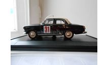 Газ 21 Волга СССР Ралли Монте Карло Monte Carlo 1964 IXO Altaya 1:43, масштабная модель, scale43