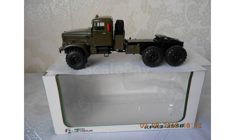 КРАЗ 255В седельный тягач хаки СССР  АВТОИСТОРИЯ., масштабная модель, 1:43, 1/43, Автоистория (АИСТ)