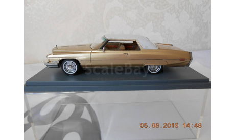 Cadillac Coupe de Ville  Gold  Metallik  1972, масштабная модель, 1:43, 1/43, Neo Scale Models