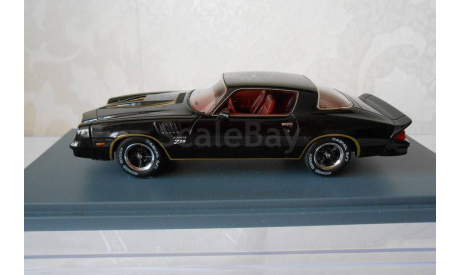 CHEVROLET Camaro Z 28 Black 1978, масштабная модель, Neo Scale Models, scale43