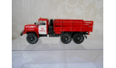 ЗИЛ 131 бортовой пожарный, Автоистория 1:43, масштабная модель, scale43, Автоистория (АИСТ)