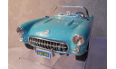 1 : 18   CHEVROLET CORVETTE (1957), масштабная модель, Burago, 1:18, 1/18