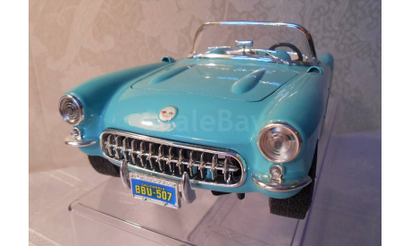 1 : 18   CHEVROLET CORVETTE (1957), масштабная модель, Burago, 1:18, 1/18