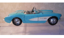 1 : 18   CHEVROLET CORVETTE (1957), масштабная модель, Burago, 1:18, 1/18