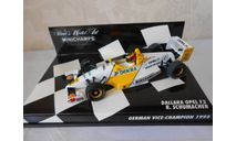 DALLARA OPEL F3 RALF SCHUMACHER 1995 GERMAN VICE - CHAMPION.. Minichamps 1/43, масштабная модель, scale43