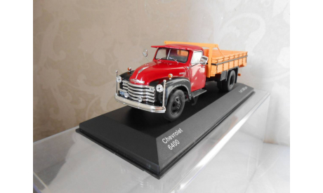 CHEVROLET  6400 (бортовой грузовик) 1958  WhiteBox, масштабная модель, scale43