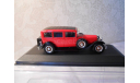 MERCEDES-BENZ Typ 460 N Nurburg 1929 RedBlack  WhiteBox, масштабная модель, scale43