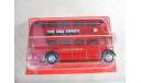 Автобус 2-х этажный AEC Regent III RT, RED BUS  ROVERS, 1947 - Hachette Bus Collection - 1:43, масштабная модель, scale43