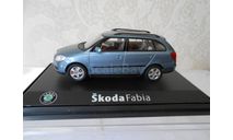 Abrex. 1:43 Модель автомобиля  SKODA   FABIA 2 COMBI GRAU - MET, масштабная модель, Škoda, scale43