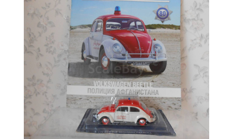 VOLKSWAGEN BEETLE Полиция Афганистана Полицейские Машины Мира №80 Деагостини модель 1/43, журнальная серия Полицейские машины мира (DeAgostini), Полицейские машины мира, Deagostini, scale43