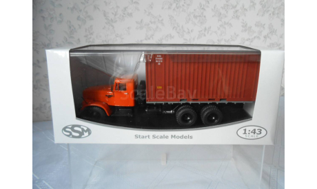 КРАЗ-257Б1 контейнер  1:43  Start Scale Models (SSM), масштабная модель, scale43