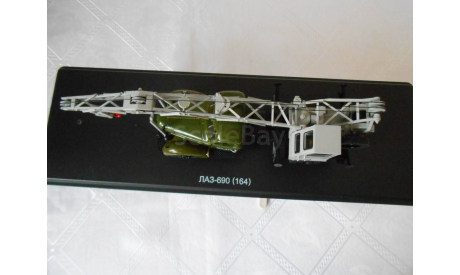 Start Scale Models (SSM)  Зил 164 Автокран ЛАЗ 690 хаки/серый . 1:43, масштабная модель, scale43