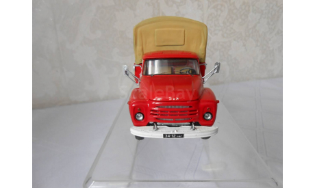 ЗиЛ 130 с тентом пожарный Start Scale Models (SSM) 1:43 конверсия., масштабная модель, 1/43