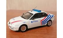 Alfa Romeo 156 1:43, журнальная серия Полицейские машины мира (DeAgostini), 1/43