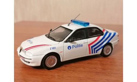 Alfa Romeo 156 1:43, журнальная серия Полицейские машины мира (DeAgostini), 1/43