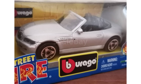 BMW M Roadster 1:43, масштабная модель, BBurago, 1/43