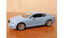 Bentley Continental GT 1:43, журнальная серия Суперкары (DeAgostini), scale43