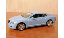 Bentley Continental GT 1:43, журнальная серия Суперкары (DeAgostini), scale43