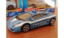 Lamborghini Gallardo Polizia 1:43, масштабная модель, BBurago, scale43