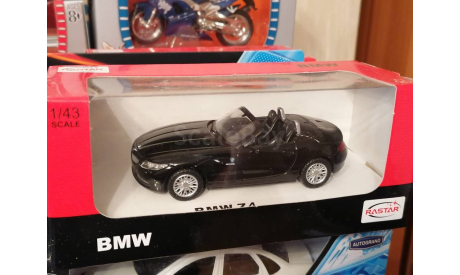 BMW Z4 1:43, масштабная модель, Rastar, scale43