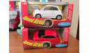 Fiat 500 1:43, масштабная модель, Welly, 1/43