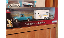 Ford F-150 с трейлером 1:43