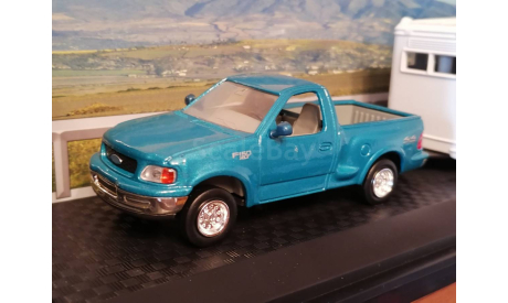 Ford F-150 с трейлером 1:43, масштабная модель, Yat Ming, scale43