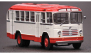 Автобус Лиаз-158В бело-красный ClassicBus КБ КлассикБас, масштабная модель, 1:43, 1/43