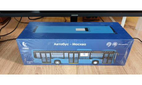 Автобус КамАЗ НефАЗ Мосгортранс, масштабная модель, Ikarus, Classicbus, scale43