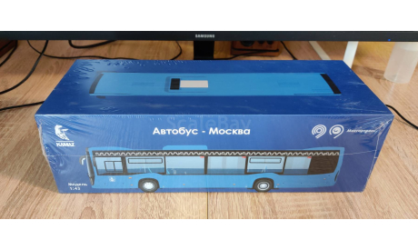 Автобус КамАЗ НефАЗ Мосгортранс, масштабная модель, Ikarus, Classicbus, scale43