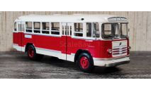 Автобус Лиаз-158В бежево-карминовый ClassicBus КБ КлассикБас, масштабная модель, 1:43, 1/43