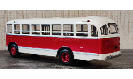 Автобус Лиаз-158В бежево-карминовый ClassicBus КБ КлассикБас, масштабная модель, 1:43, 1/43