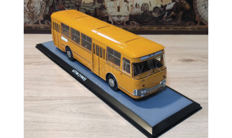 Автобус Лиаз-677Э оранжевый Демпрайс Demprice, масштабная модель, scale43