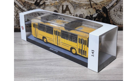 Автобус Икарус 260 охра (жёлтый), масштабная модель, Ikarus, Demprice, scale43