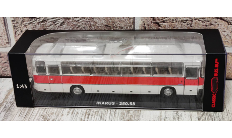 С 1 Рубля! АВТОБУС ИКАРУС 250.58 IKARUS 250.58 классикбас, масштабная модель, Classicbus, scale43
