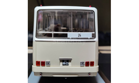 С 1 рубля! Автобус Икарус-260 Ikarus 260 кварцевый Volan Демпрайс Demprice, масштабная модель, scale43