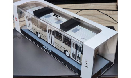 С 1 рубля! Автобус Икарус-260 Ikarus 260 кварцевый Volan Демпрайс Demprice, масштабная модель, scale43